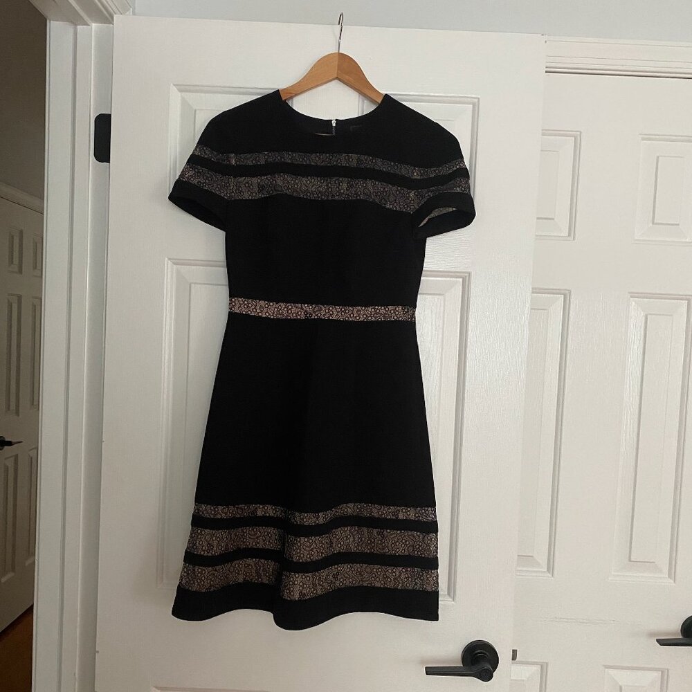 BCBGMaxAzria Kalli Lace Insert Dress | Size 0